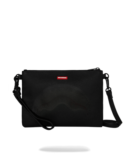 SPRAYGROUND® POUCHETTE DISAPPEARING SHARK CROSSOVER CLUTCH