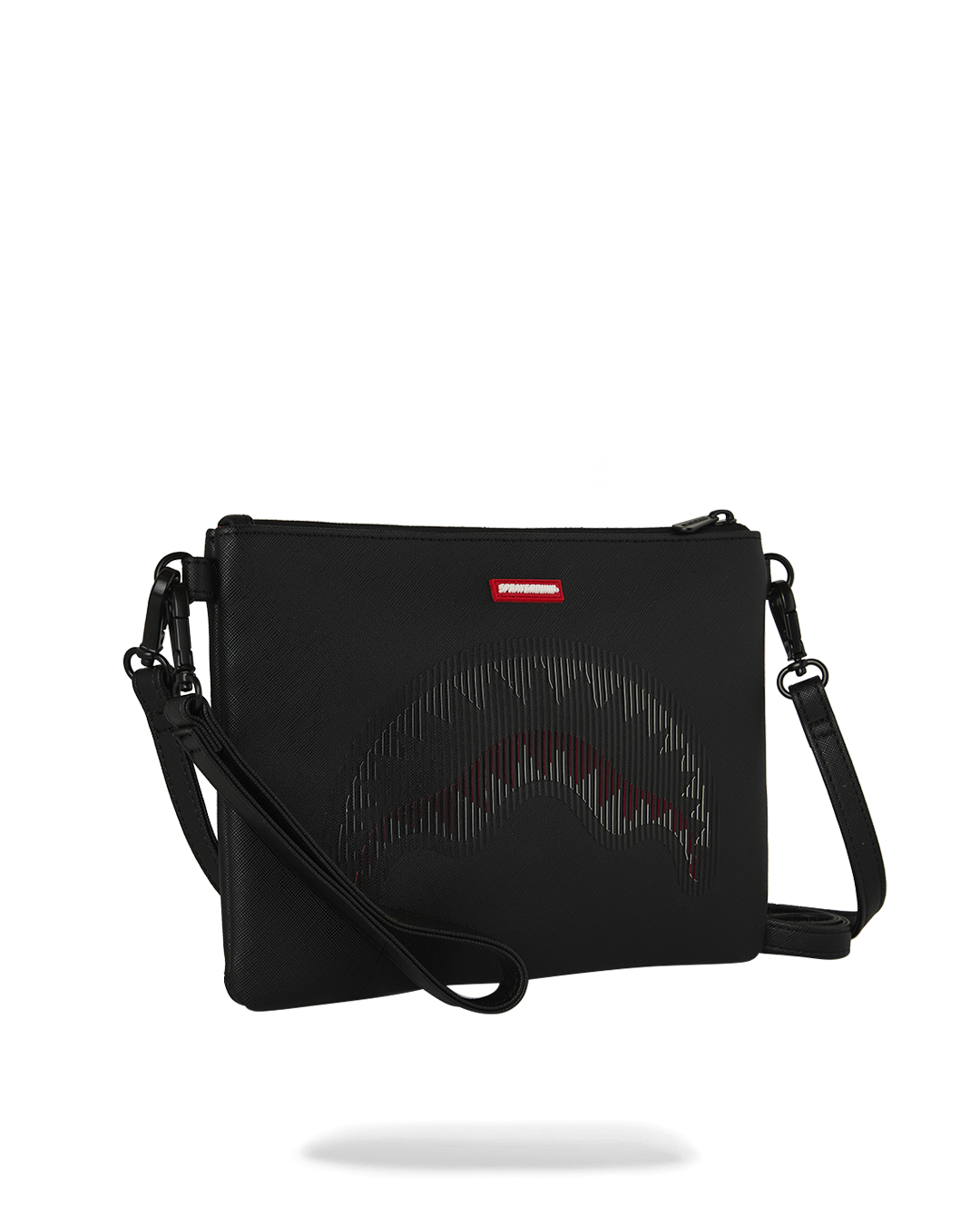 SPRAYGROUND® POUCHETTE DISAPPEARING SHARK CROSSOVER CLUTCH