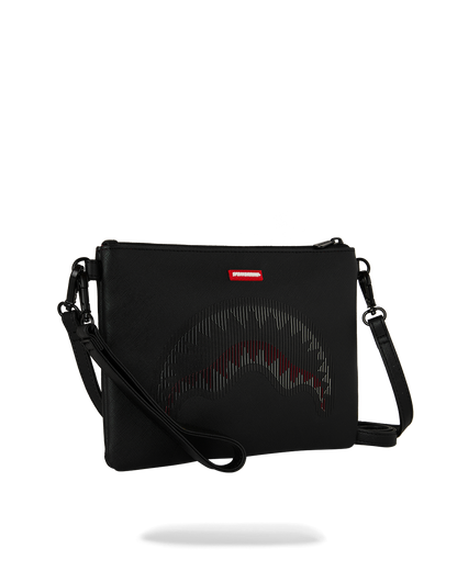 SPRAYGROUND® POUCHETTE DISAPPEARING SHARK CROSSOVER CLUTCH