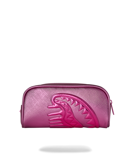 SPRAYGROUND® POUCH METALLIC PINK METALLIC DRIP POUCH