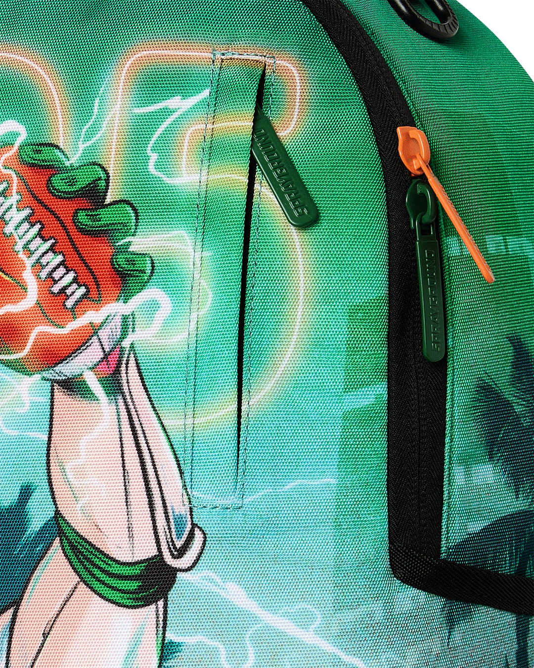 SPRAYGROUND® BACKPACK UNIVERSITY OF MIAMI HURRICANES - TOUCHDOWN THUNDER