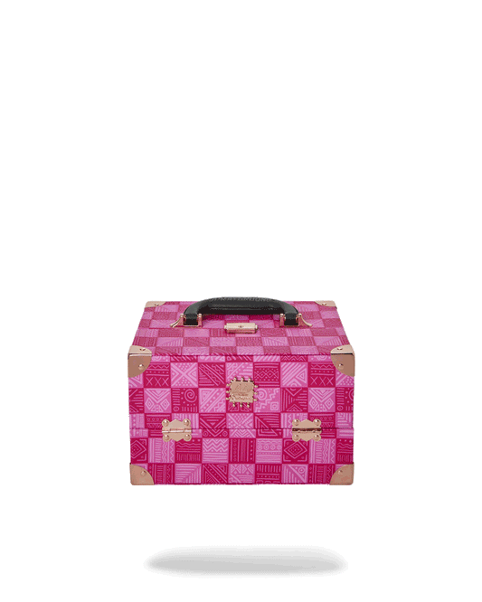 SPRAYGROUND® JEWELRY CASE A.I. AFRICAN INTELLIGENCE THE SUNSET RESET JEWELRY CASE - SANDFLOWER COLLAB