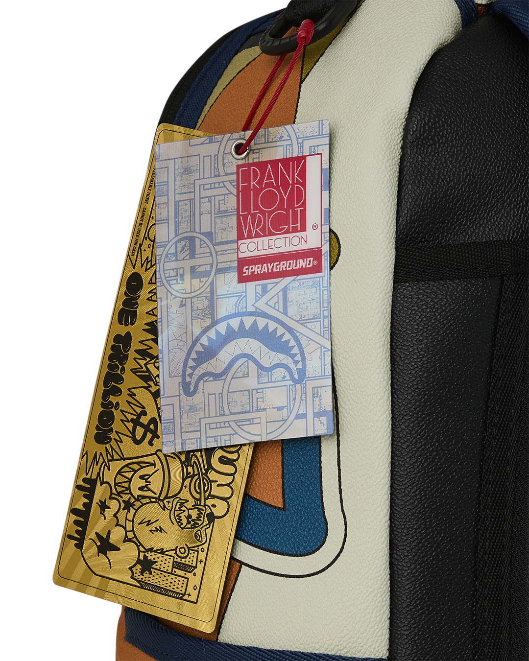 SPRAYGROUND® BACKPACK FRANK LLOYD WRIGHT MIDMODERN SWIRL BACKPACK