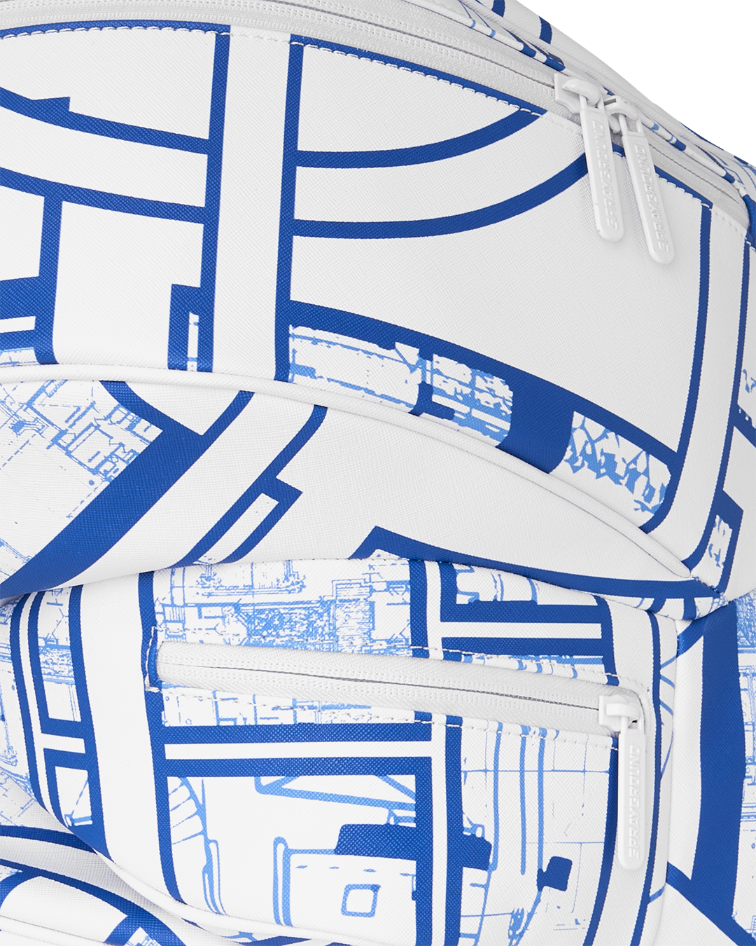 SPRAYGROUND® BACKPACK FRANK LLOYD WRIGHT BLUEPRINT 3D ROUND BACKPACK
