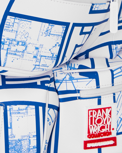 SPRAYGROUND® BACKPACK FRANK LLOYD WRIGHT BLUEPRINT 3D ROUND BACKPACK