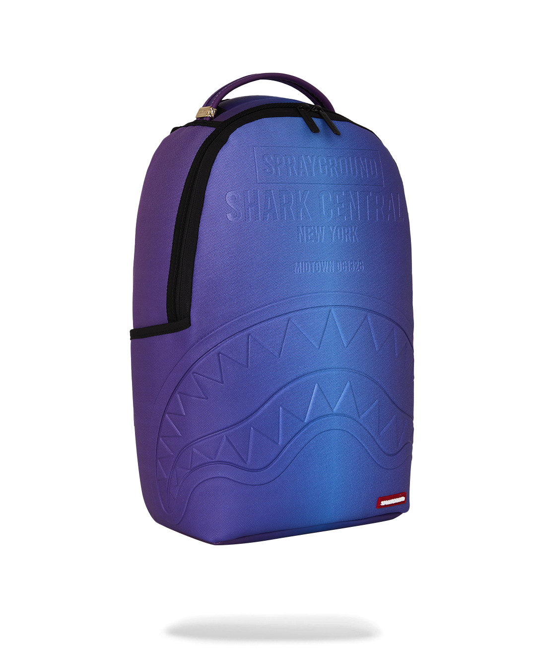 SPRAYGROUND® BACKPACK SHARK CENTRAL EMBOSSED DUSK NYLON BACKPACK