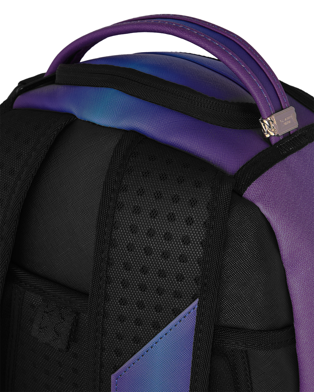 SPRAYGROUND® BACKPACK SHARK CENTRAL EMBOSSED DUSK NYLON BACKPACK