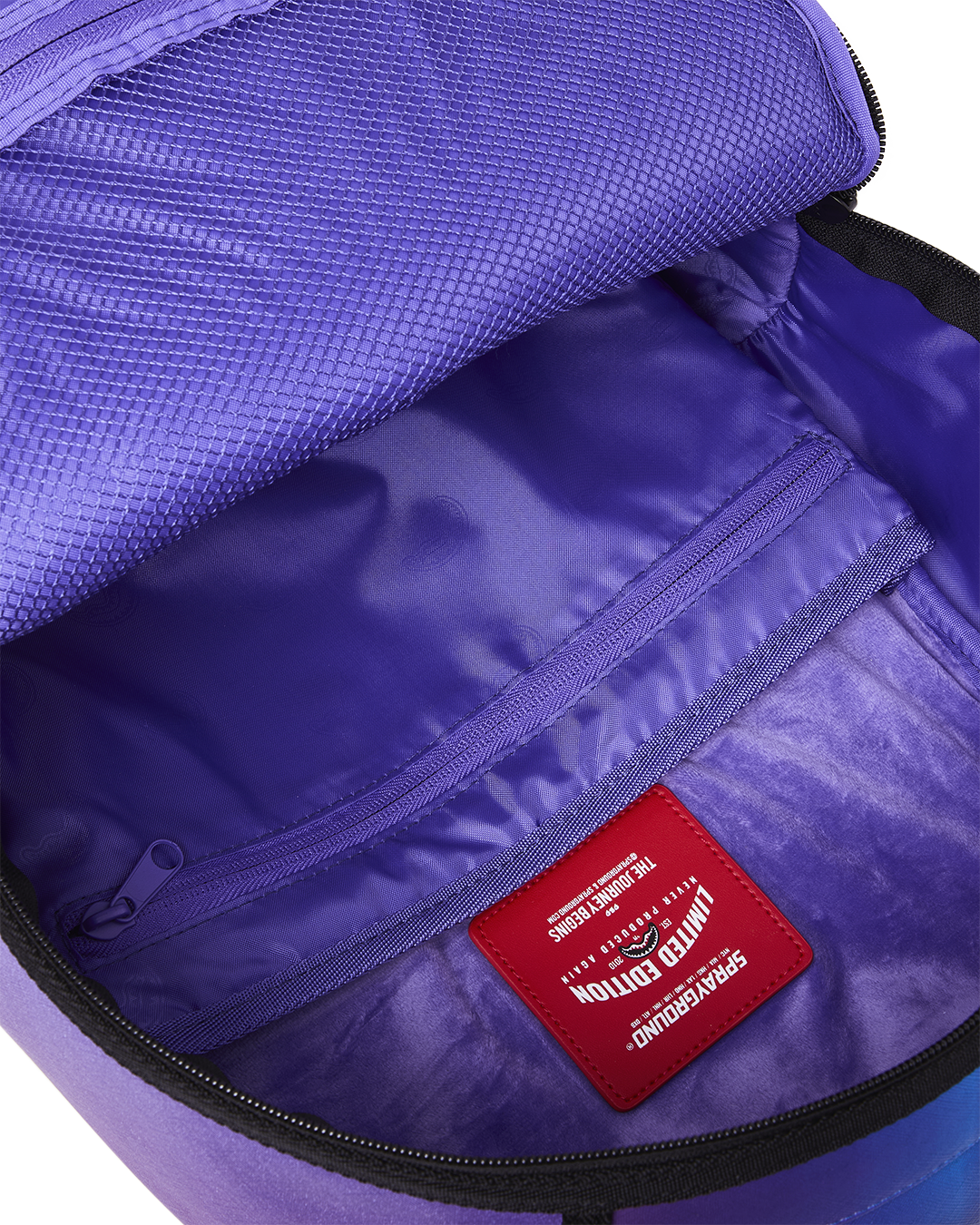 SPRAYGROUND® BACKPACK SHARK CENTRAL EMBOSSED DUSK NYLON BACKPACK