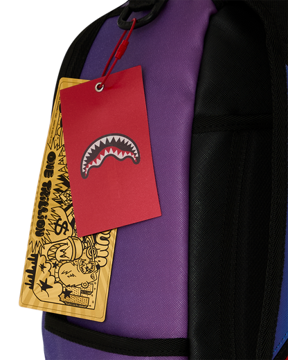 SPRAYGROUND® BACKPACK SHARK CENTRAL EMBOSSED DUSK NYLON BACKPACK