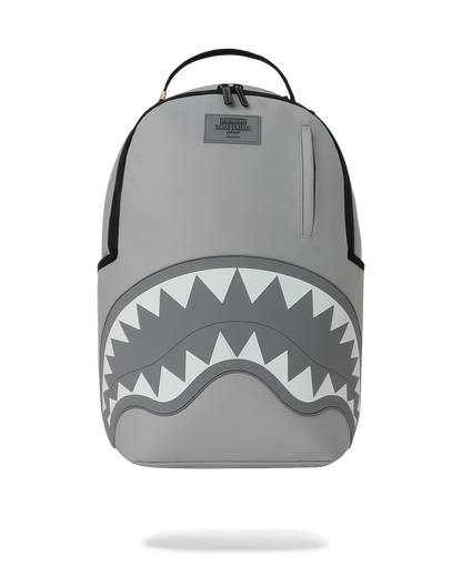 SPRAYGROUNDÂ® BACKPACK SHARK CENTRAL TONAL GRAY NYLON BACKPACK