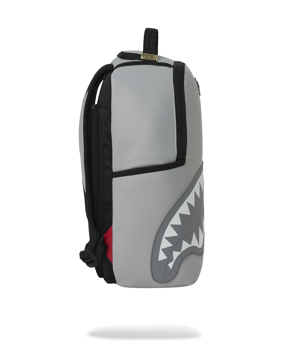 SPRAYGROUNDÂ® BACKPACK SHARK CENTRAL TONAL GRAY NYLON BACKPACK