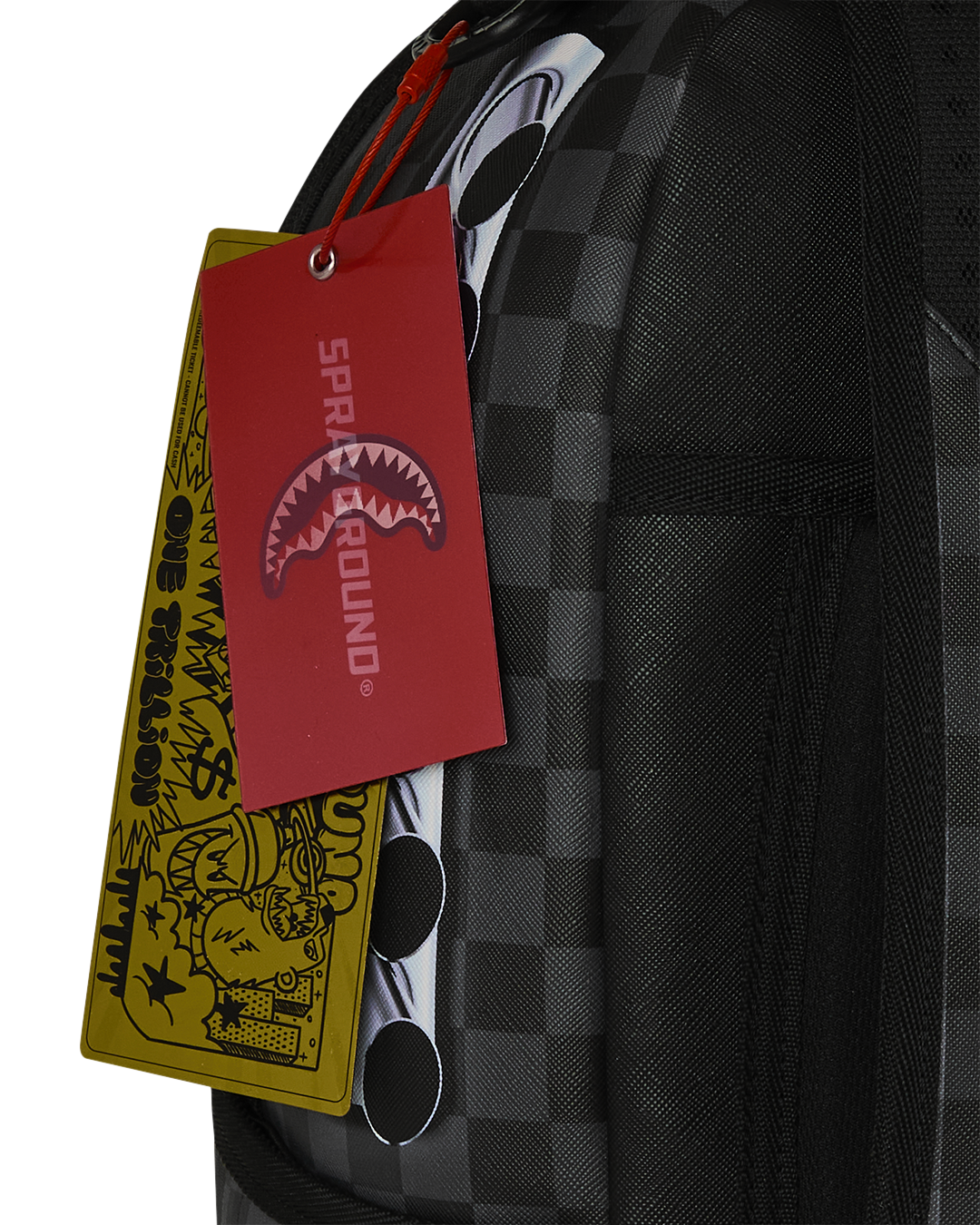 SPRAYGROUNDÂ® BACKPACK BOEING P-51 MUSTANG SHARKMOUTH BACKPACK
