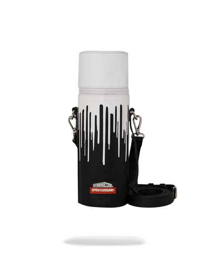 SPRAYGROUND® SPRAY PAINT CAN HOLDER WYNWOOD WALLS COLLAB WATER BOTTLE OR SPRAYCAN HOLDER (BLK/WHT)
