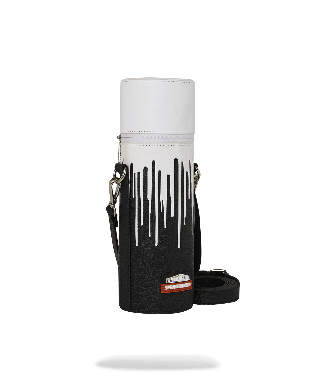 SPRAYGROUND® SPRAY PAINT CAN HOLDER WYNWOOD WALLS COLLAB WATER BOTTLE OR SPRAYCAN HOLDER (BLK/WHT)