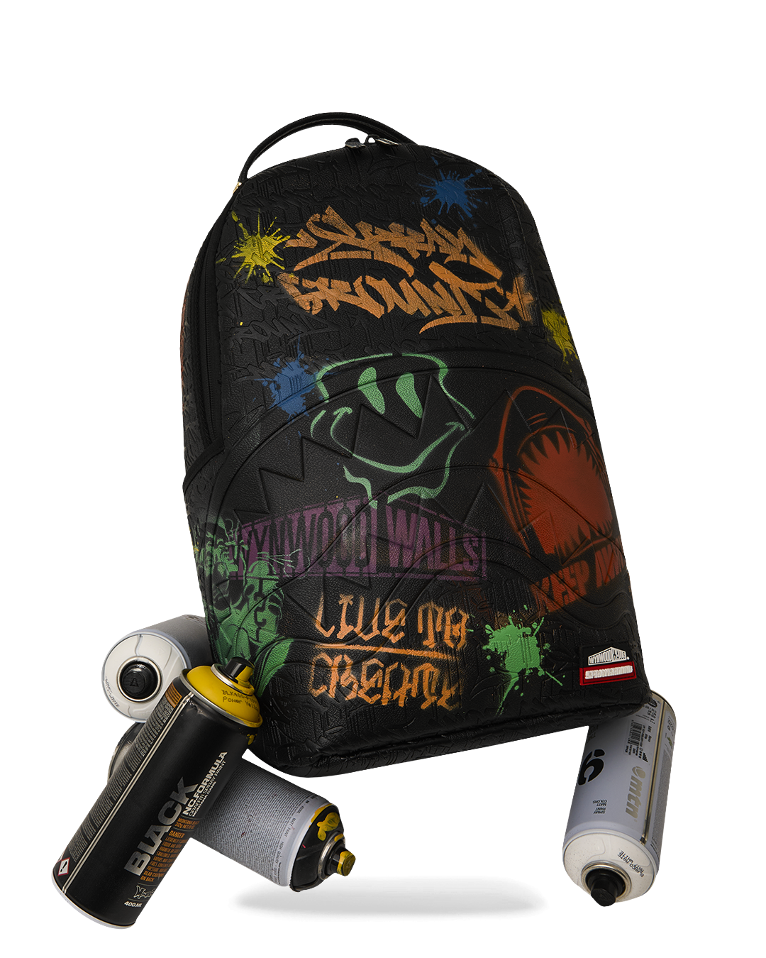 SPRAYGROUND® BACKPACK WYNWOOD WALLS COLLAB STENCIL COLLECTION BACKPACK