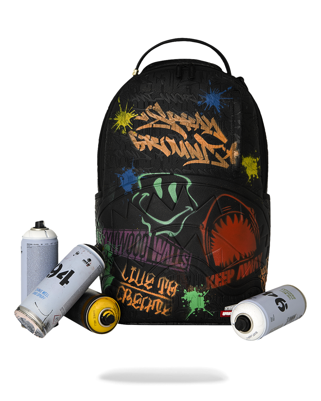 SPRAYGROUND® BACKPACK WYNWOOD WALLS COLLAB STENCIL COLLECTION BACKPACK