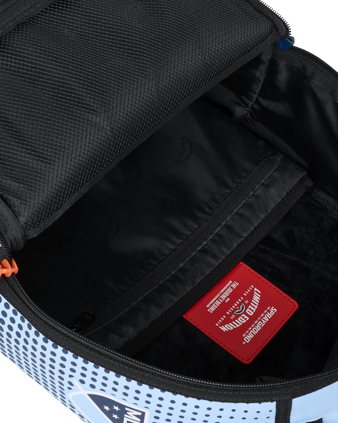 SPRAYGROUNDÂ® BACKPACK MLS NYCFC DIAGONAL STRIPE DLXSV BACKPACK