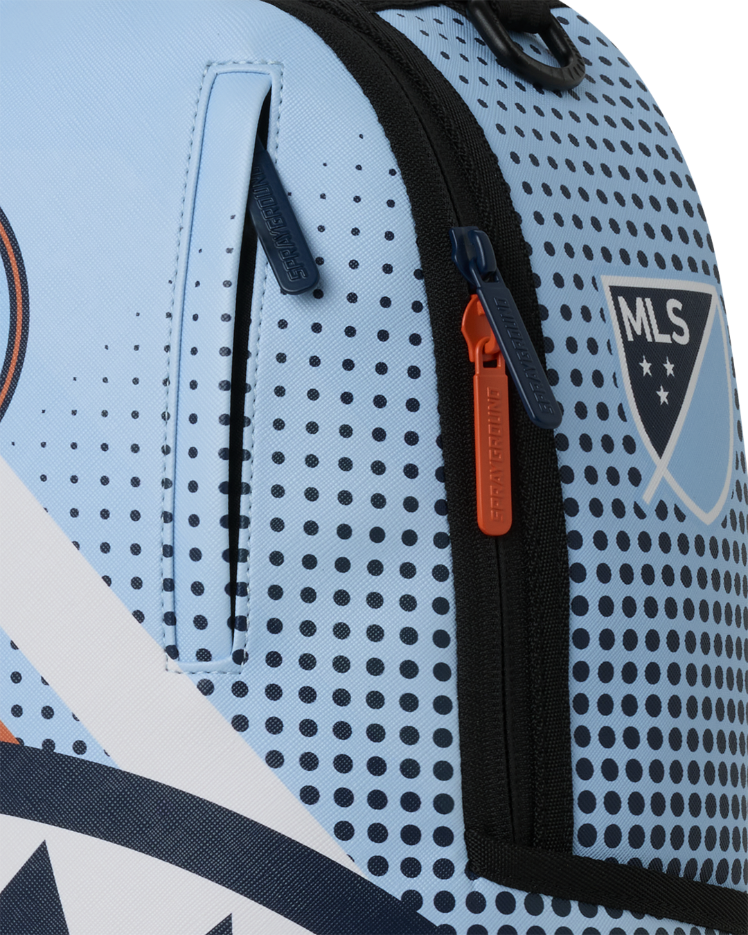 SPRAYGROUNDÂ® BACKPACK MLS NYCFC DIAGONAL STRIPE DLXSV BACKPACK