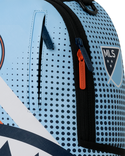SPRAYGROUNDÂ® BACKPACK MLS NYCFC DIAGONAL STRIPE DLXSV BACKPACK