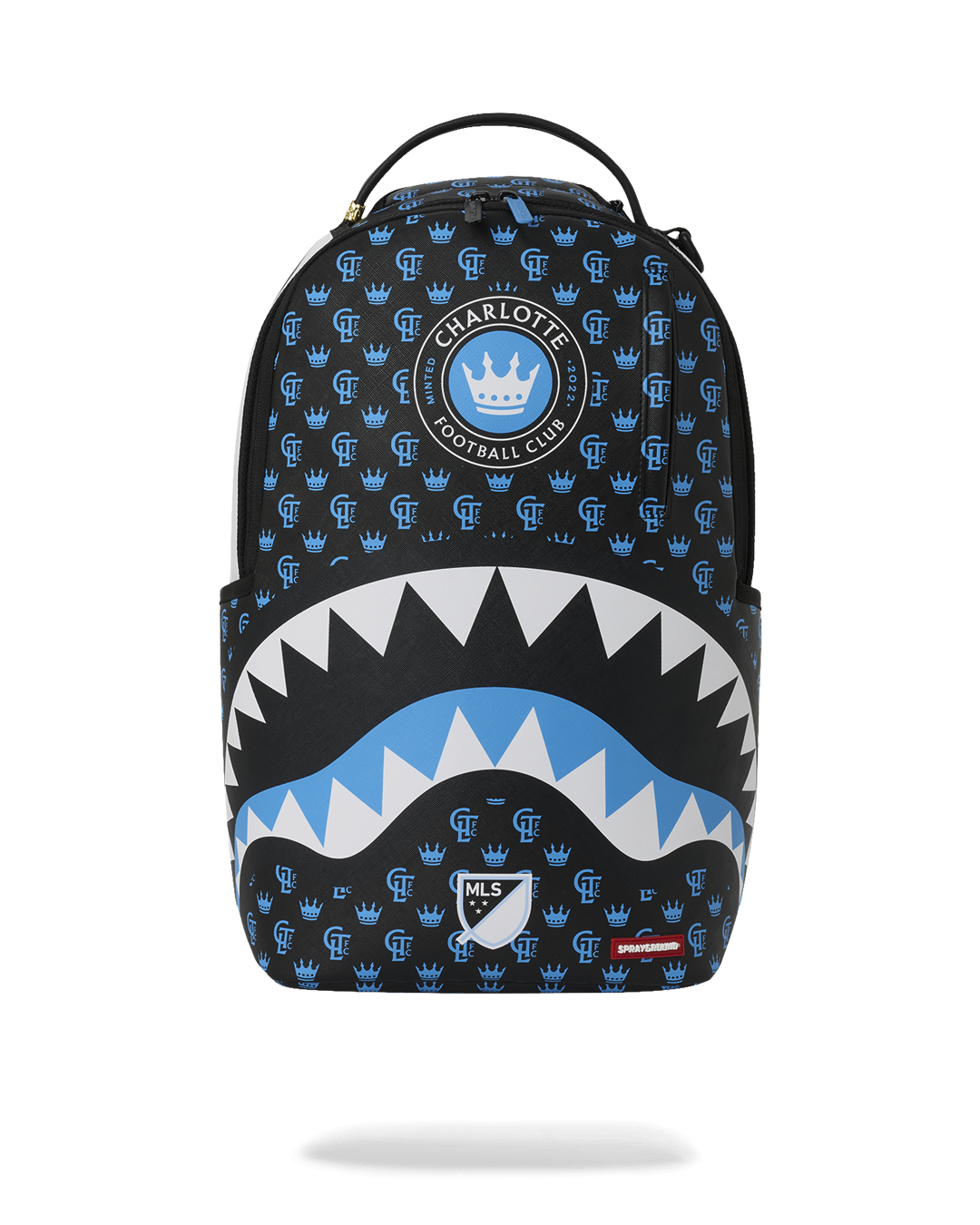 SPRAYGROUNDÂ® BACKPACK MLS CHARLOTTE FC REPEAT DLXSV BACKPACK