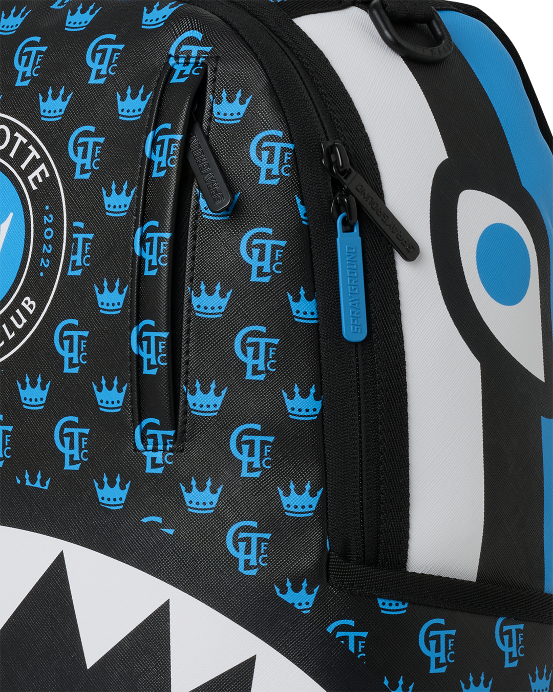 SPRAYGROUNDÂ® BACKPACK MLS CHARLOTTE FC REPEAT DLXSV BACKPACK