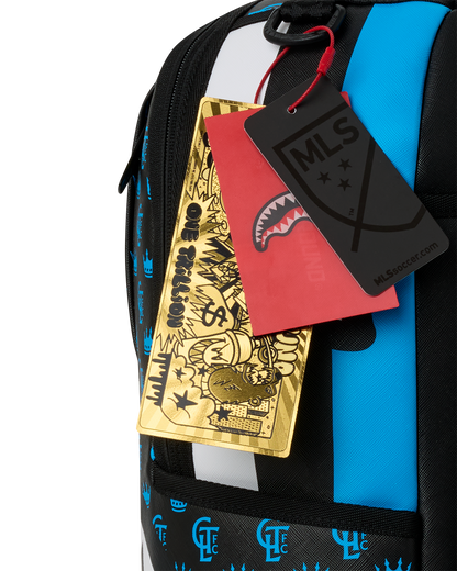 SPRAYGROUNDÂ® BACKPACK MLS CHARLOTTE FC REPEAT DLXSV BACKPACK
