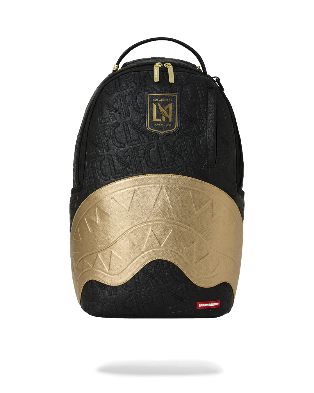SPRAYGROUNDÂ® BACKPACK MLS LAFC GOLD SHARKMOUTH DLXSV BACKPACK