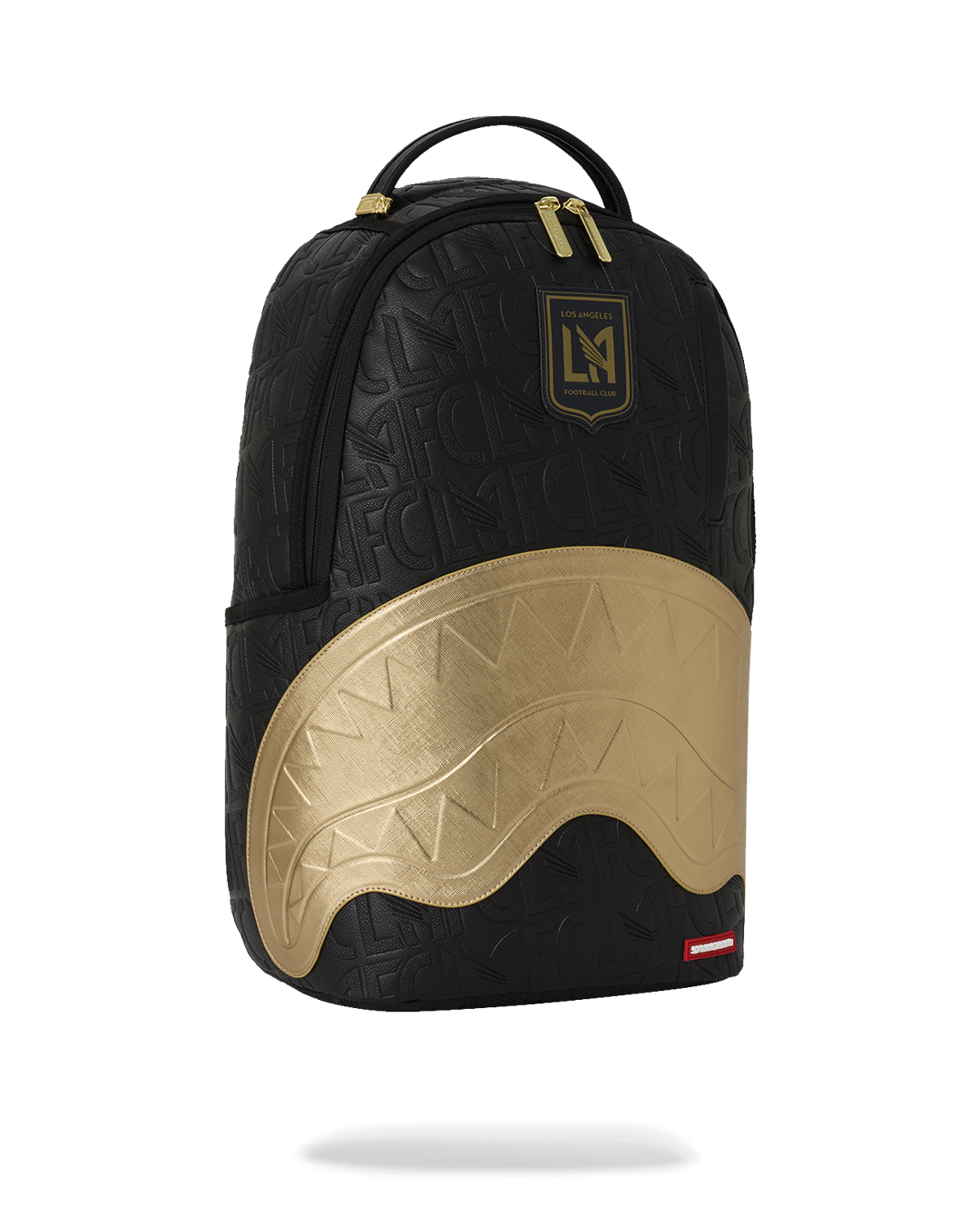 SPRAYGROUNDÂ® BACKPACK MLS LAFC GOLD SHARKMOUTH DLXSV BACKPACK