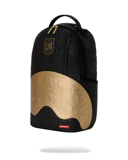 SPRAYGROUNDÂ® BACKPACK MLS LAFC GOLD SHARKMOUTH DLXSV BACKPACK