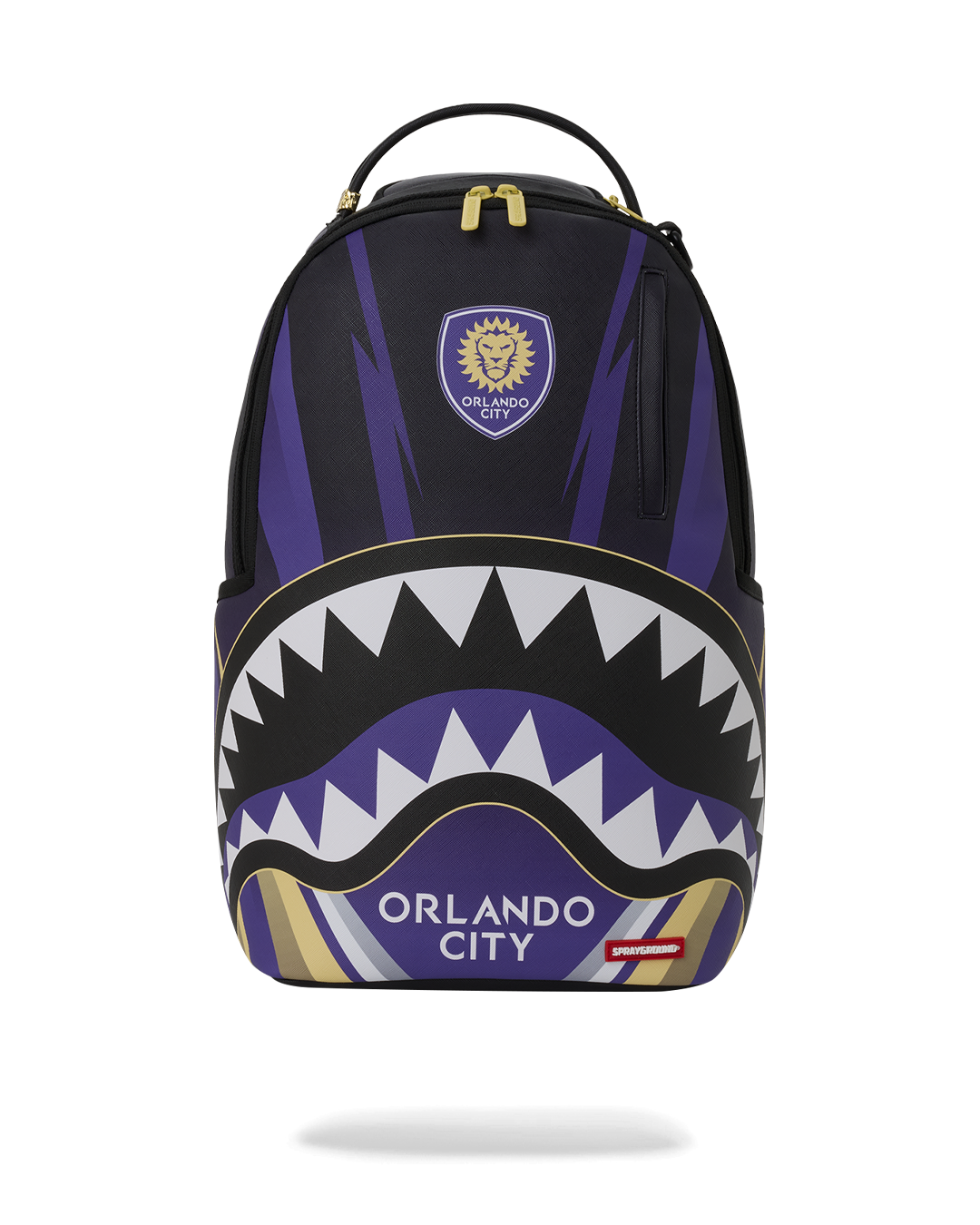SPRAYGROUNDÂ® BACKPACK MLS ORLANDO CITY SHARKMOUTH DLXSV BACKPACK