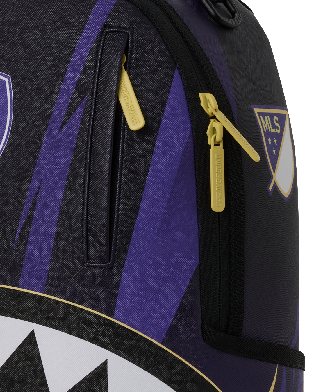 SPRAYGROUNDÂ® BACKPACK MLS ORLANDO CITY SHARKMOUTH DLXSV BACKPACK