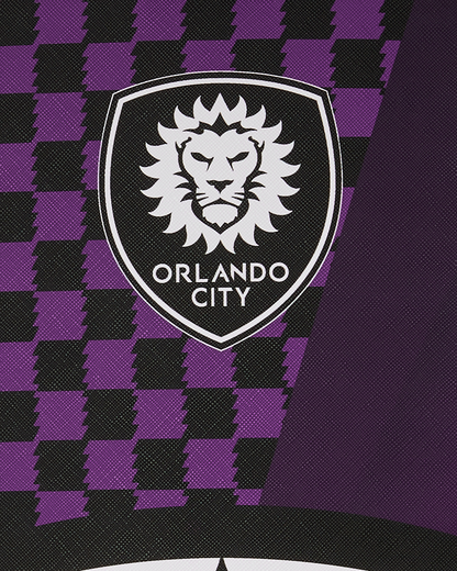 SPRAYGROUND® BACKPACK MLS COLLAB - ORLANDO CITY CHECK SPLIT DLXSV BACKPACK