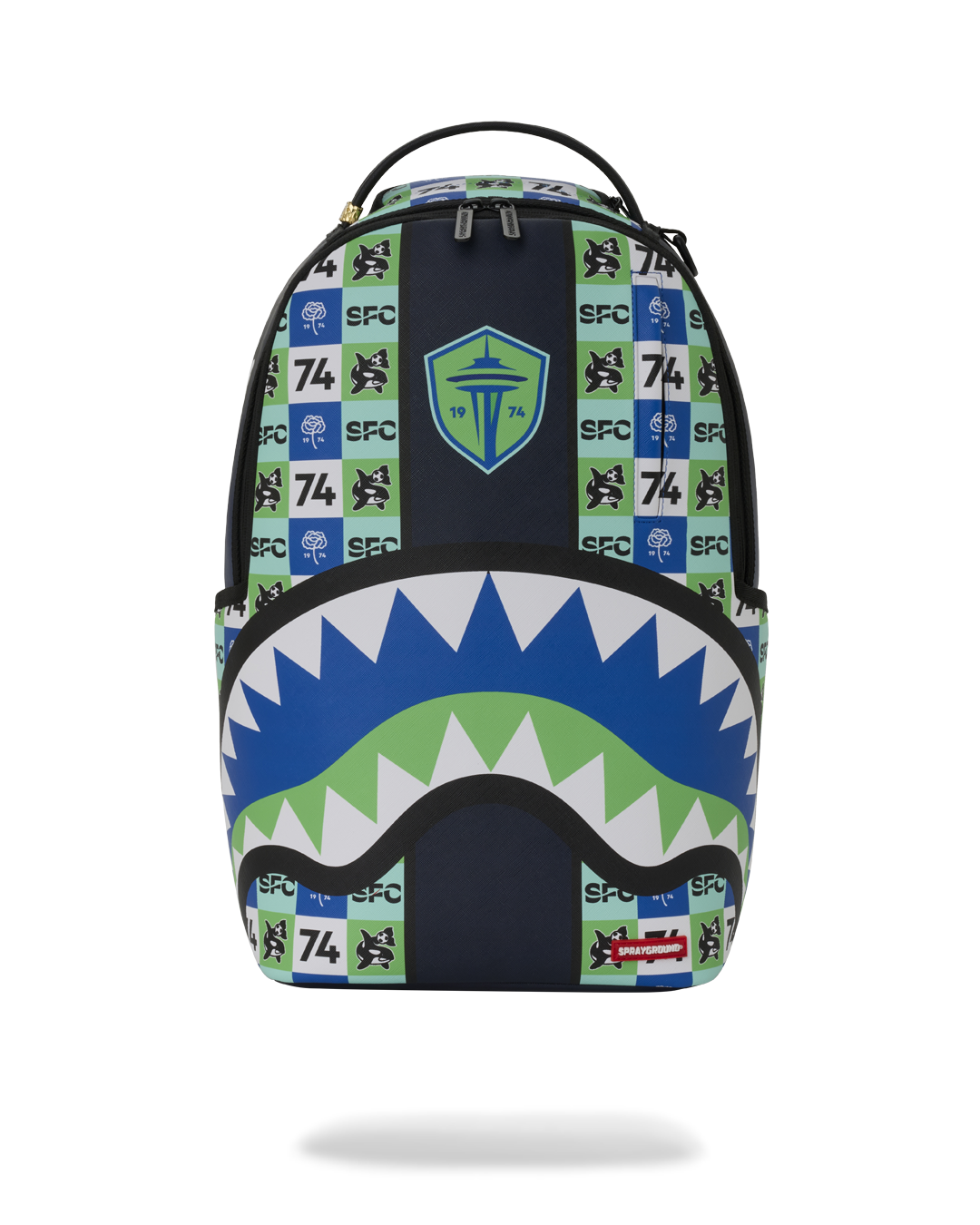 SPRAYGROUNDÂ® BACKPACK MLS SEATTLE LOGO REPEAT DLXSV BACKPACK