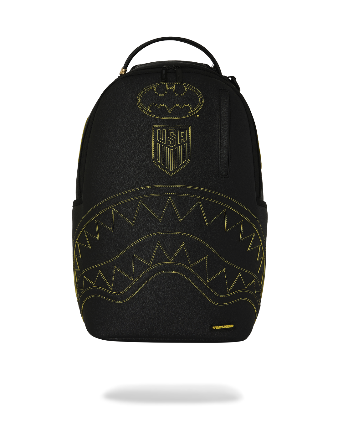 SPRAYGROUNDÂ® BACKPACK USSF x DC BATMAN AND USSF LOGO BACKPACK