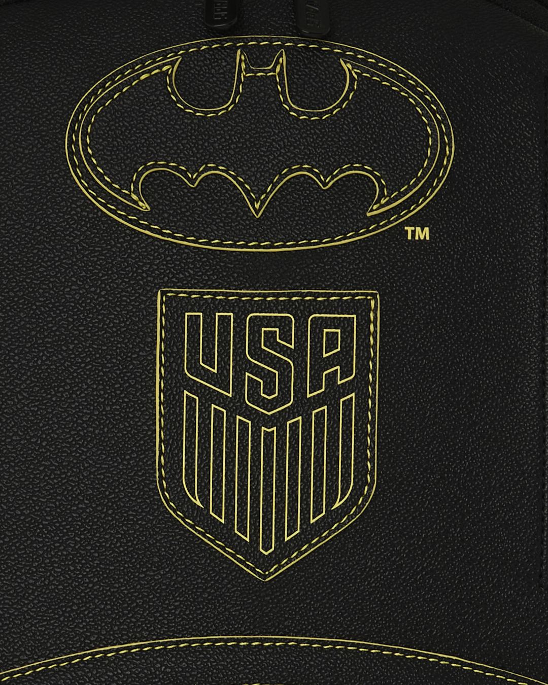SPRAYGROUNDÂ® BACKPACK USSF x DC BATMAN AND USSF LOGO BACKPACK
