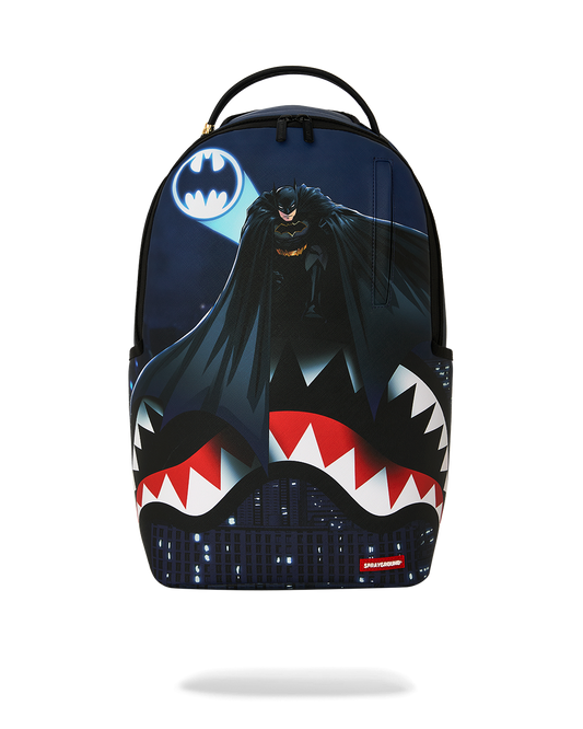 SPRAYGROUNDÂ® BACKPACK USSF x DC BATMAN OVER SHARKMOUTH BACKPACK