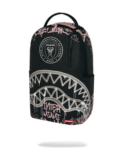SPRAYGROUND® BACKPACK MLS COLLAB - INTERMIAMI STREETART (BLK) DLXSV BACKPACK