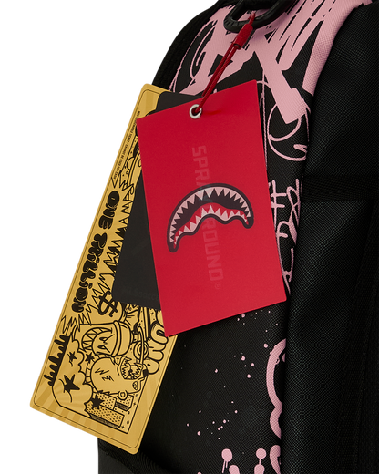 SPRAYGROUND® BACKPACK MLS COLLAB - INTERMIAMI STREETART (BLK) DLXSV BACKPACK