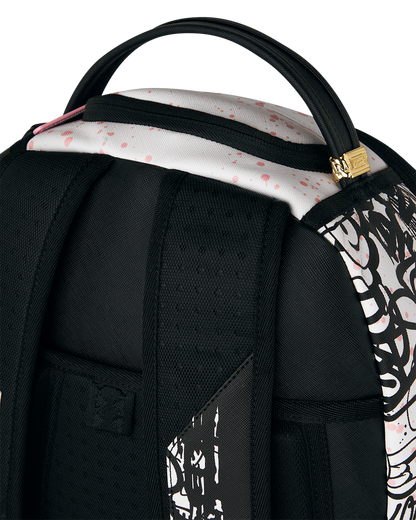 SPRAYGROUND® BACKPACK MLS COLLAB - INTERMIAMI STREETART (WHT) DLXSV BACKPACK