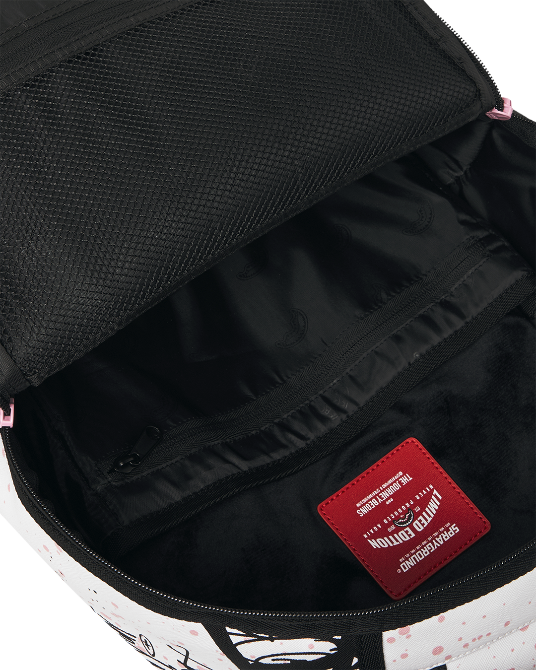 SPRAYGROUND® BACKPACK MLS COLLAB - INTERMIAMI STREETART (WHT) DLXSV BACKPACK