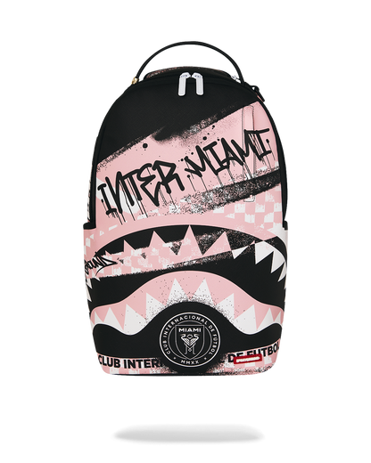 SPRAYGROUNDÂ® BACKPACK MLS INTER MIAMI GRAFF SHARKMOUTH DLXSV BACKPACK