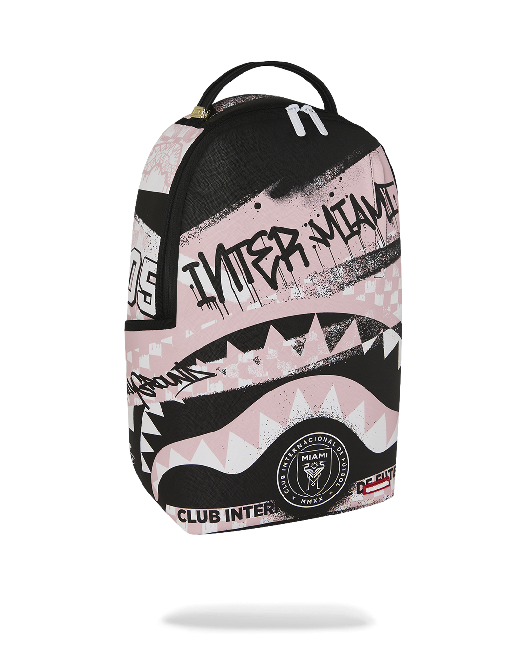SPRAYGROUNDÂ® BACKPACK MLS INTER MIAMI GRAFF SHARKMOUTH DLXSV BACKPACK
