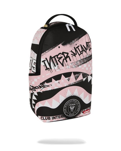 SPRAYGROUNDÂ® BACKPACK MLS INTER MIAMI GRAFF SHARKMOUTH DLXSV BACKPACK