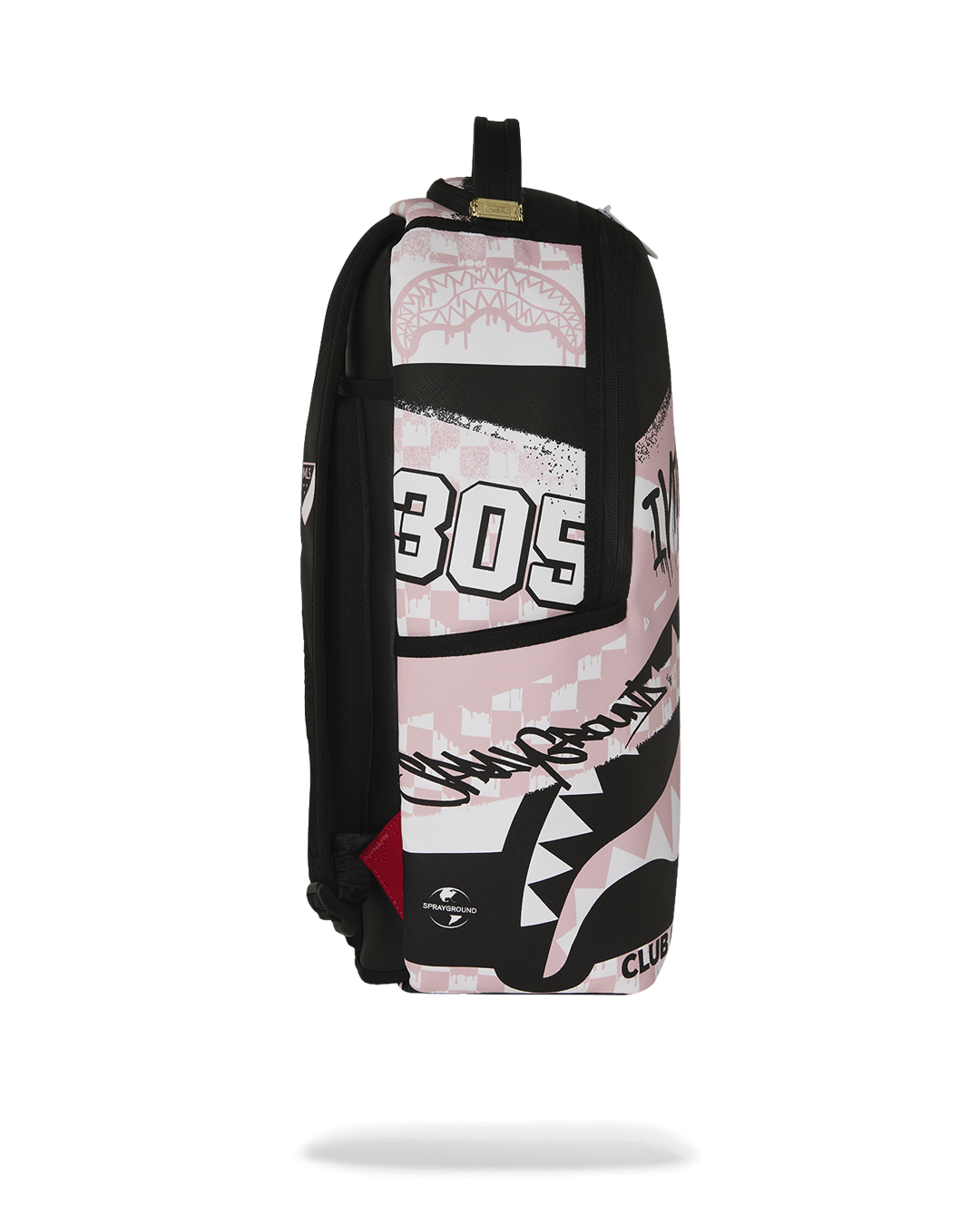 SPRAYGROUNDÂ® BACKPACK MLS INTER MIAMI GRAFF SHARKMOUTH DLXSV BACKPACK