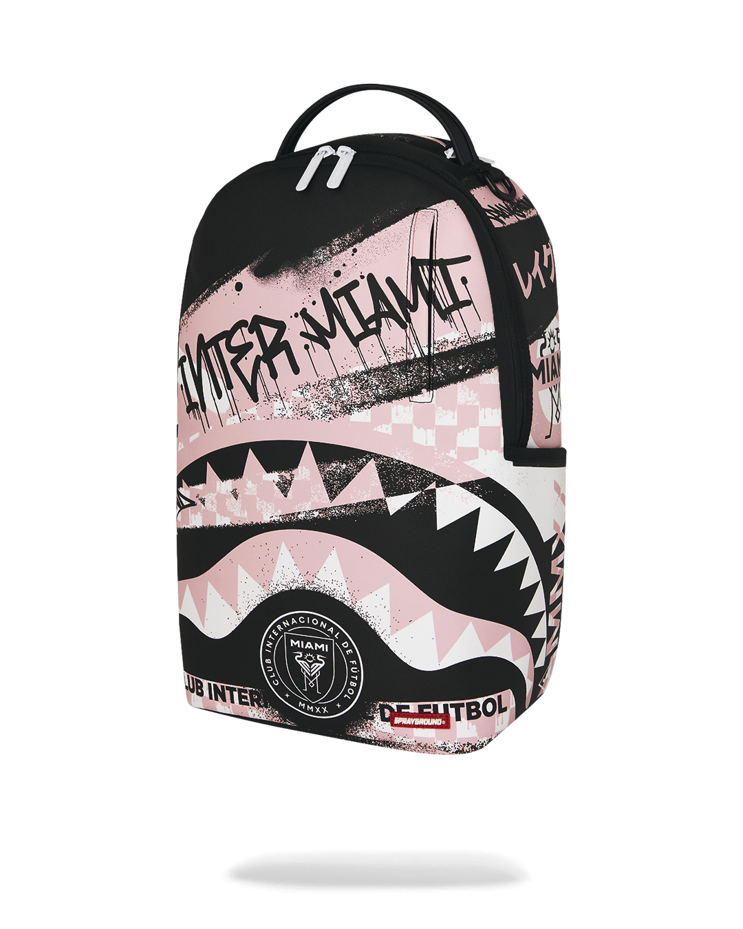 SPRAYGROUNDÂ® BACKPACK MLS INTER MIAMI GRAFF SHARKMOUTH DLXSV BACKPACK