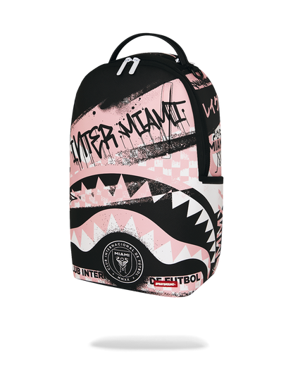 SPRAYGROUNDÂ® BACKPACK MLS INTER MIAMI GRAFF SHARKMOUTH DLXSV BACKPACK