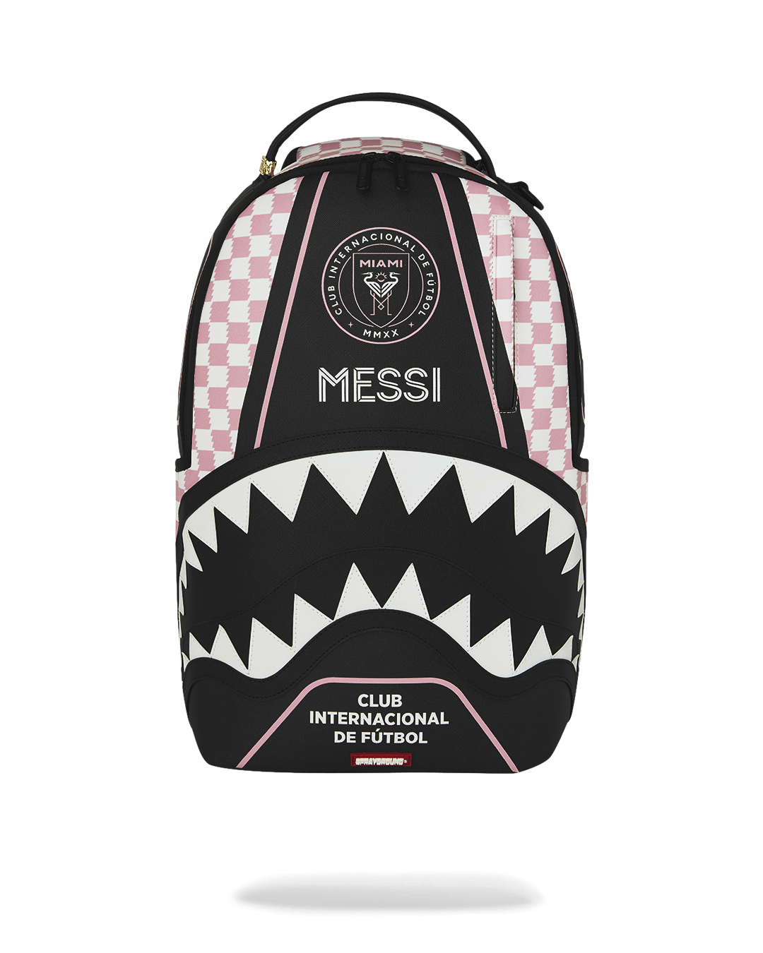 SPRAYGROUNDÂ® BACKPACK MLS INTER MIAMI MESSI CHECK DLXSV BACKPACK