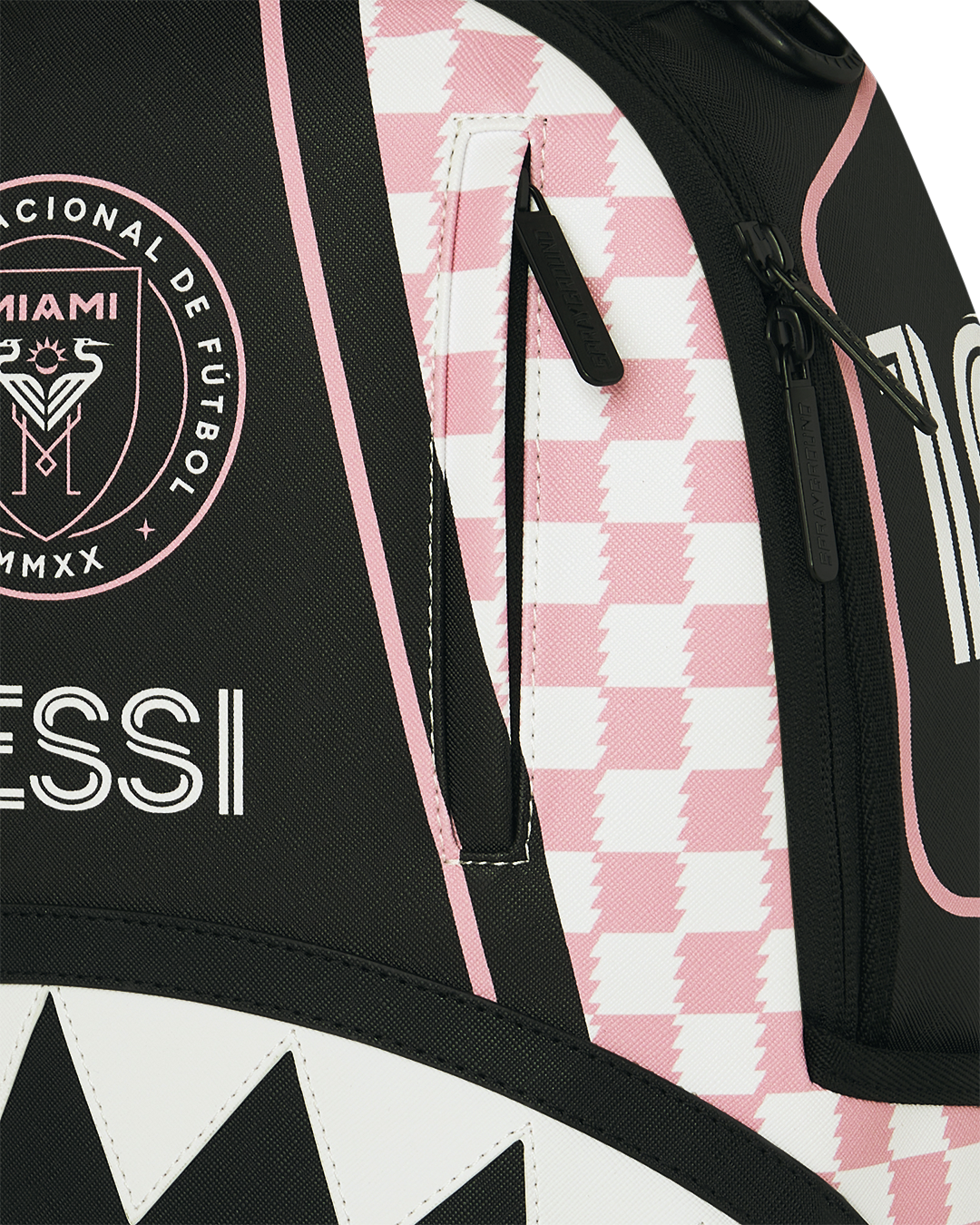 SPRAYGROUNDÂ® BACKPACK MLS INTER MIAMI MESSI CHECK DLXSV BACKPACK