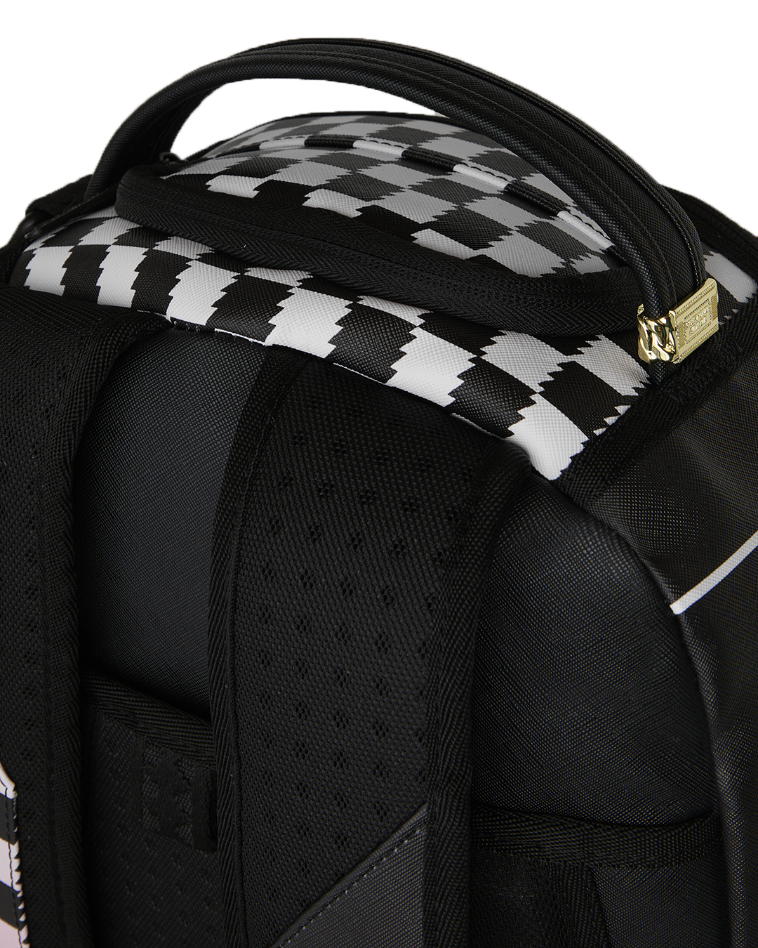 SPRAYGROUND® BACKPACK MLS COLLAB - INTERMIAMI LUIS SUAREZ PINK STRIPE BACKPACK