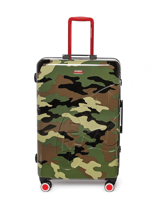 SPRAYGROUND® LUGGAGE JUNGLE PARIS 29.5” FULL-SIZE SHARKITECTURE LUGGAGE